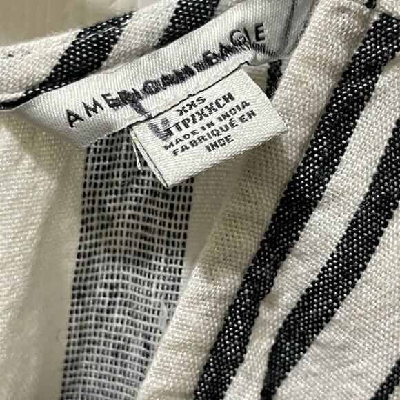 American Eagle Linen Blend Jumpsuit NWOT - Picture 5 of 6